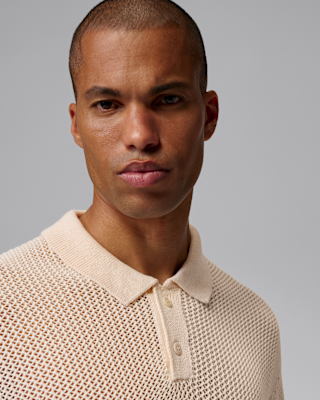 Jordan Flight Men's Short-Sleeve Knit Polo. Nike IL